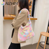 Floral Pattern Crossbody Shoulder Bag - Large Capacity Handbag