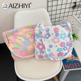 Floral Pattern Crossbody Shoulder Bag - Large Capacity Handbag
