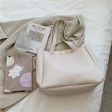 Shoulder Bags Women PU Leather Totes Bag Office Lady Big Capacity