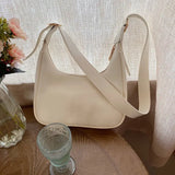 Retro Underarm Soft PU Shoulder Bag Women