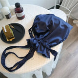 Shoulder Bags Women Satin Ladies Cross-body Totes Bag Big Capacity Shopping