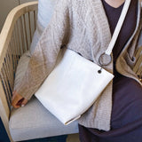 Shoulder Bags Women Soft PU Leather Casual Totes Big Capacity Cross-body