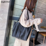 Shoulder Bags Women Soft PU Leather Casual Totes Big Capacity Cross-body