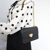 Shoulder Bags Women Solid All-match Chains Crossbody Bag Style Ins Female