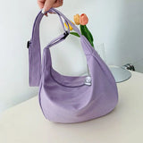 Solid Harajuku Shoulder Bag Large Capacity Crossbody
