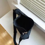 Solid Harajuku Shoulder Bag Large Capacity Crossbody