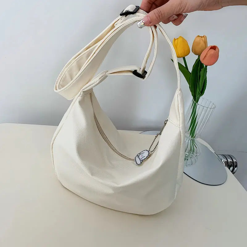 Solid Harajuku Shoulder Bag Large Capacity Crossbody