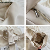 Women's PU Leather Shoulder Bag Large Capacity Satchel