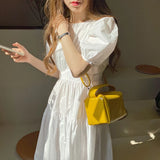 Solid Little Handbags Stylish Top-handle Cross-body Zipper Flaps