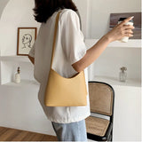 Shoulder Bags Women Solid PU Leather Brief Crossbody Flap Mini Handbags