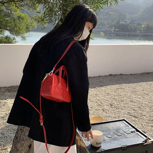 Solid Spring Bright Crossbody Shoulder Bag