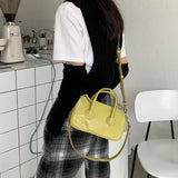 Solid Spring Bright Crossbody Shoulder Bag