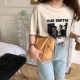 Square Shaped PU Leather Shoulder Bag for Women