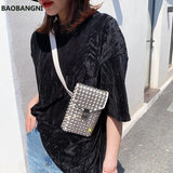 Women Summer Shoulder Bag with Chain Strap