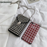 Women Summer Shoulder Bag with Chain Strap