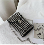 Women Summer Shoulder Bag with Chain Strap