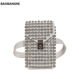 Women Summer Shoulder Bag with Chain Strap