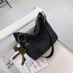Vintage Canvas Large Capacity Tote All-match Shoulder Bag
