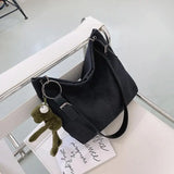 Vintage Canvas Large Capacity Tote All-match Shoulder Bag