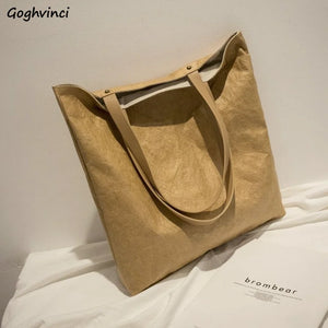 Vintage Oxford Totes Waterproof Big Capacity Shoulder Bag