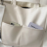 Vintage PU Leather Shoulder Bag Women Large Capacity Casual Totes Cross-body