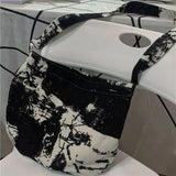 Vintage Tie-dye Linen Bag Cross-body Leisure Totes Handbags