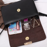 Women's PU Leather Shoulder Bag Crossbody Handbag