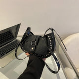 Crocodile Pattern PU Leather Shoulder Bag for Women