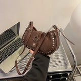 Crocodile Pattern PU Leather Shoulder Bag for Women