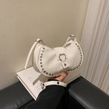 Crocodile Pattern PU Leather Shoulder Bag for Women
