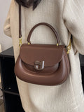 Women's Shoulder Bag Spring Summer Saddle Pack High Texture Pu Handbags