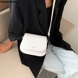 Women's Shoulder Saddle Bag Crossbody Messenger Bag Office Purse