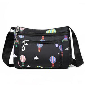 Printed Balloon Shoulder Bag for Women Girl Ladies