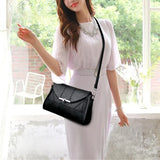 Women's PU Leather Shoulder Bag Crossbody Messenger Handbag