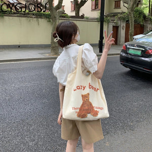 Canvas Tote Bag Handbag Shoulder Bag Women Bag