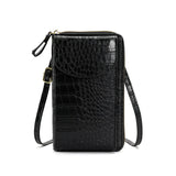 Women's Shoulder Bag Double-layer Crossbody Wallet
