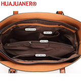 Oil Wax Leather Shoulder Bag Tote Crossbody