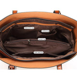 Women's Oil Wax Leather Shoulder Bag Tote Crossbody Handbag