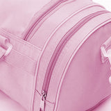 Pink Ballet Dance Backpack for Girls Embroidered Gym Bag