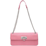Solid Ladies Shoulder Crossbody Bag Chain Handbags
