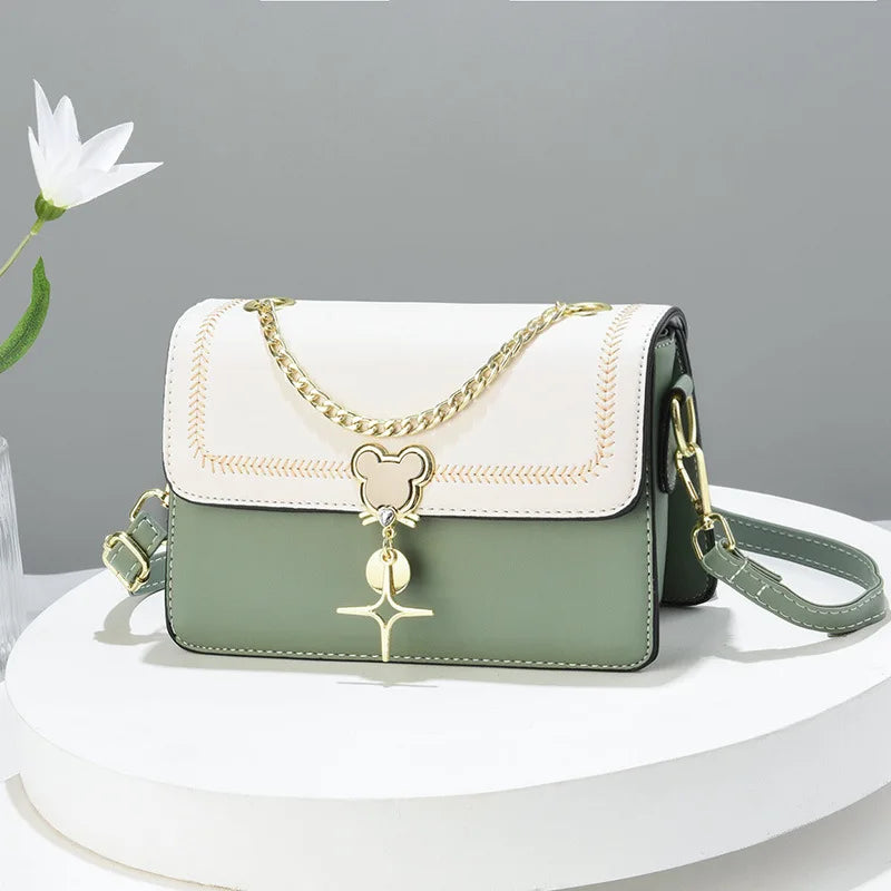 Shoulder Crossbody Bags for Women Handbag Female Messenger Bag Clutches Purse Pu