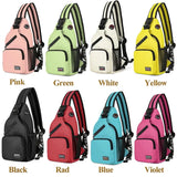 Waterproof Crossbody Shoulder Bag Chest Waist Fanny Pack for Women Men