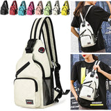 Waterproof Crossbody Shoulder Bag Chest Waist Fanny Pack for Women Men