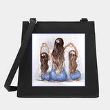 Women's Small Square Shoulder Crossbody Bag Mom Series
