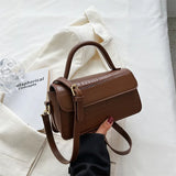 Fashionable Small Square Bag Tote for Women Work Handbag for Women Office