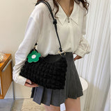 Hobo Tote Handbag with Zipper for Women