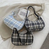 Shoulder Handbag for Women, Hobo Tote Handbag Mini Clutch Purse with Zipper