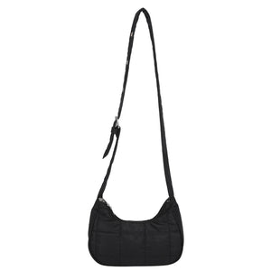 Quilted Nylon Shoulder Messenger Bag for Ladies Girl