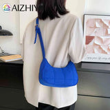 Quilted Nylon Shoulder Messenger Bag for Ladies Girl