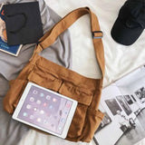 Fashionable Lightweight Canvas Messenger Bag